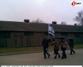 Izraelt kolegov pod rozvinutmi zstavami.