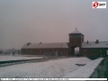 Smutně proslulá brána v Auschwitz II.